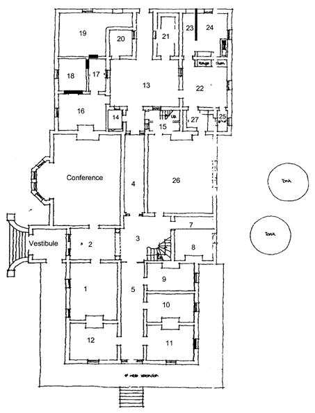 Floor Plan for Struan House - Ground Floor